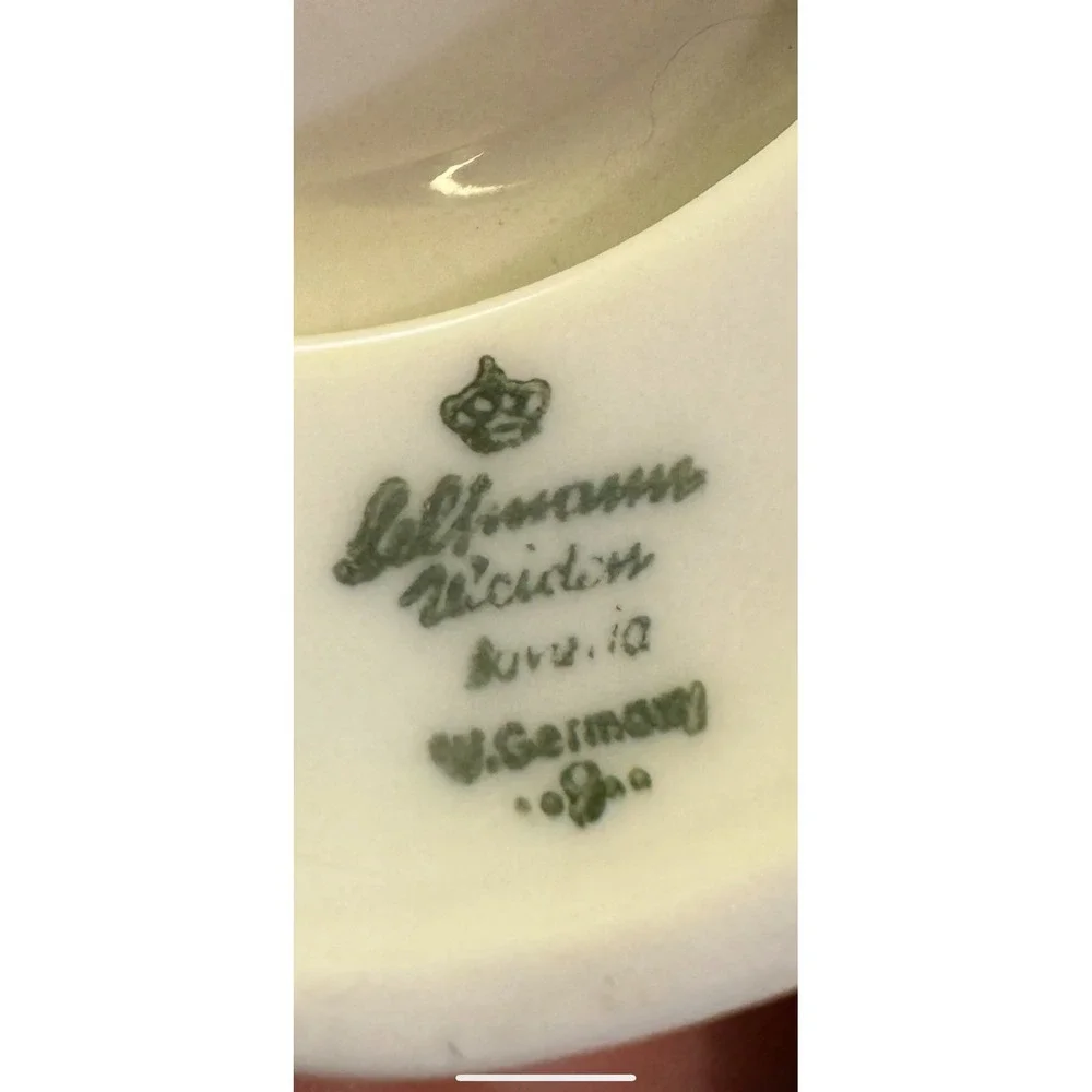 Vintage Seltmann Weiden Bavaria W. Germany‎ Porcelain Candle Stick